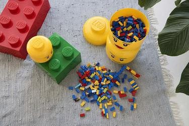 cómo guardar piezas de lego