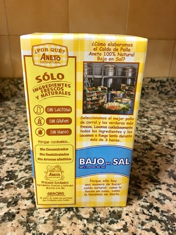 croquetas pollo Caldo Aneto