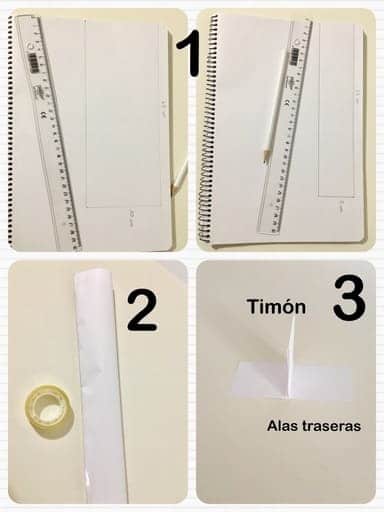 experimentos con niños caseros y fáciles planeador