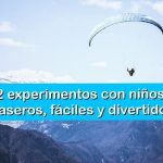 experimentos con niños caseros y fáciles